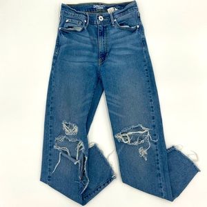 High Rise Vintage Slim Mom Jeans